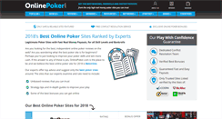 Desktop Screenshot of onlinepoker.com