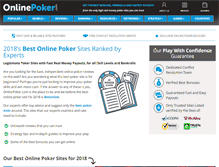 Tablet Screenshot of onlinepoker.com