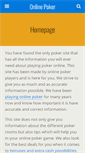 Mobile Screenshot of onlinepoker.ie